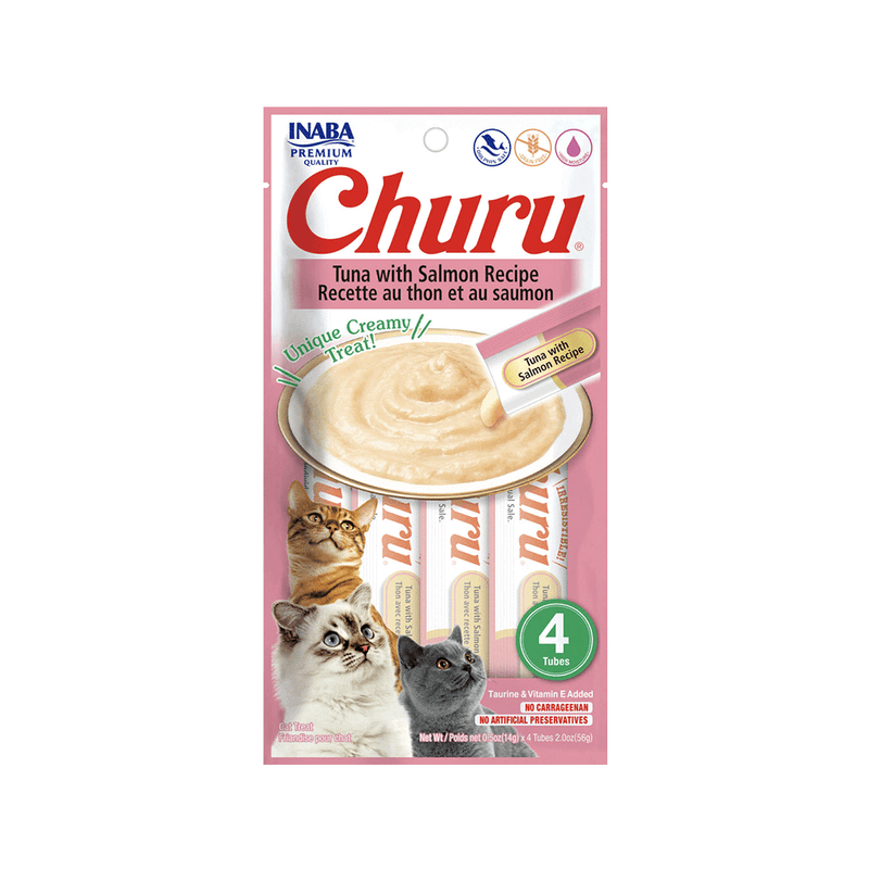 CHURU TUNA WITH SALMON 4 tubos 56GR