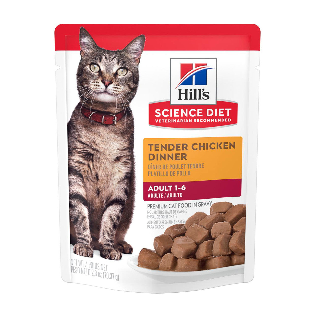 HILL's science diet Tender Chicken Dinner -alimento húmedo gato adulto- 2.8 OZ