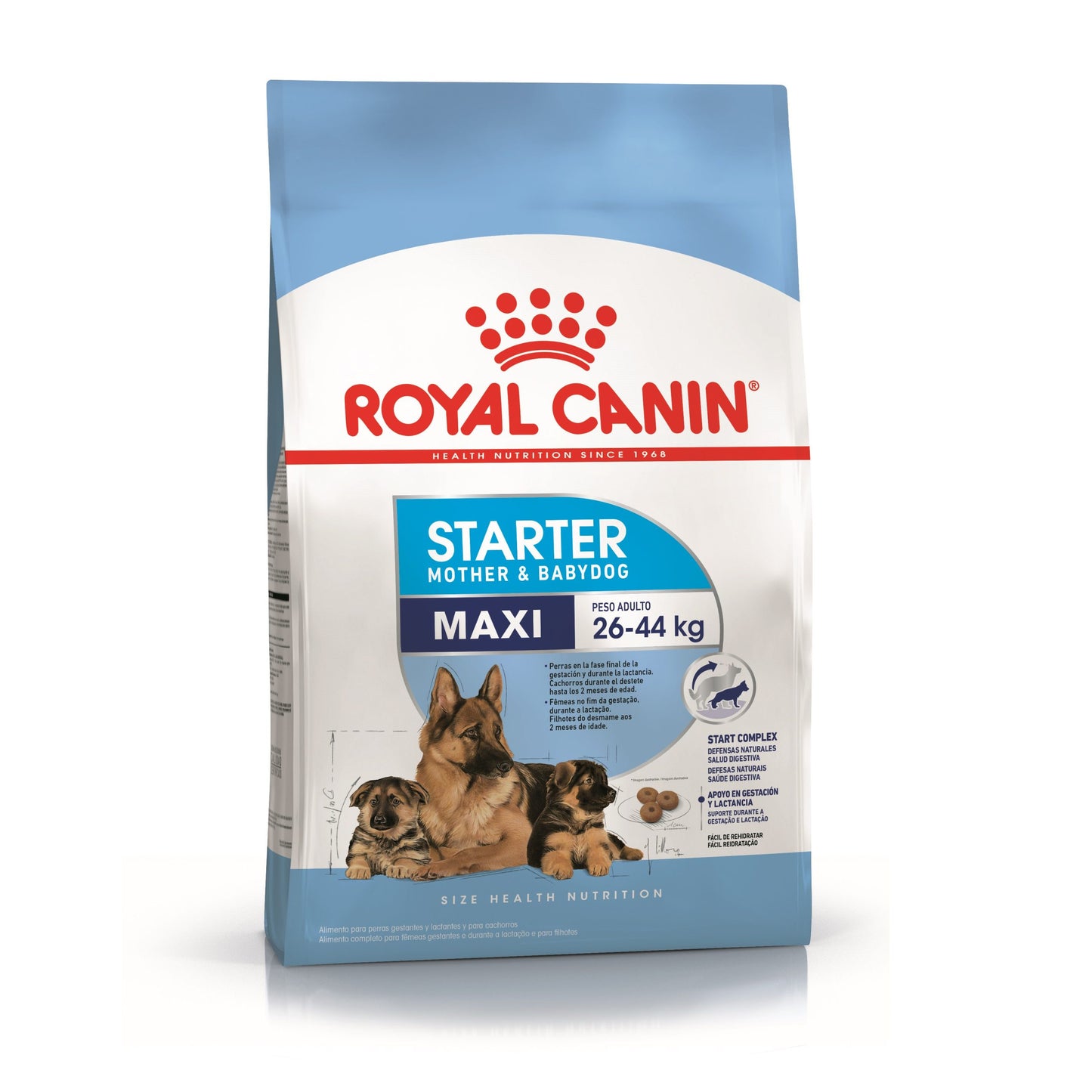ROYAL CANIN -maxi- perras gestantes & cachorros 4KG