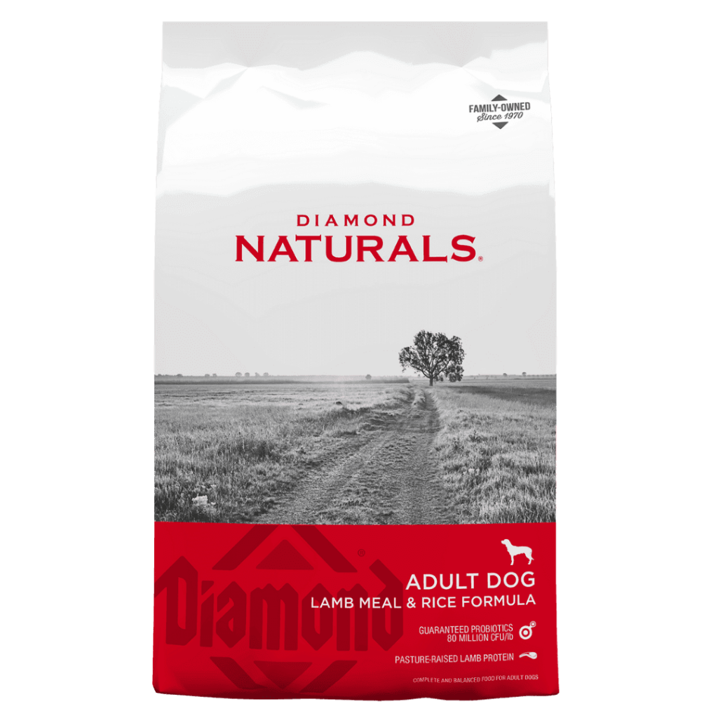 DIAMOND NATURALS fórmula perro adulto -cordero y arroz- 2.0KG