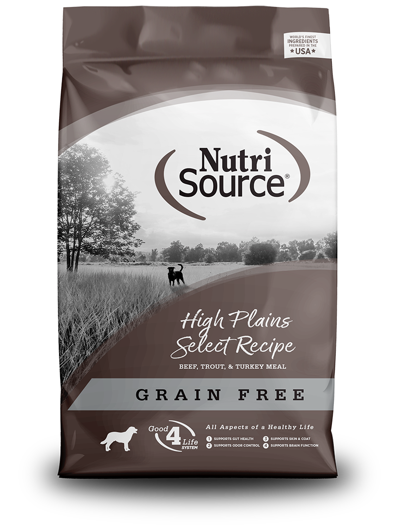 NUTRI SOURCE -LIBRE DE CEREALES- high plans select recipe 12LBS