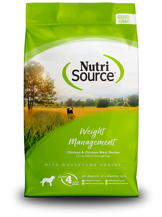 NUTRI SOURCE adulto -CONTROL DE PESO- 12LBS