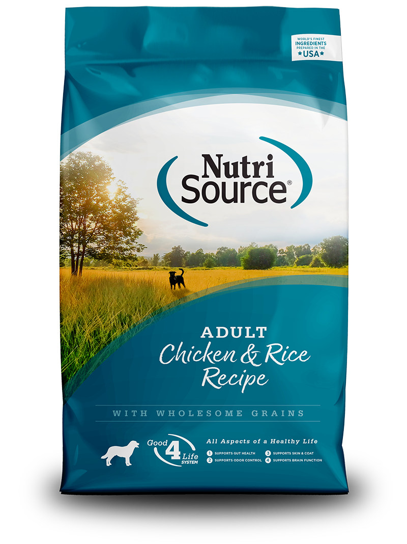 NUTRI SOURCE adulto (pollo & arroz) 5LBS