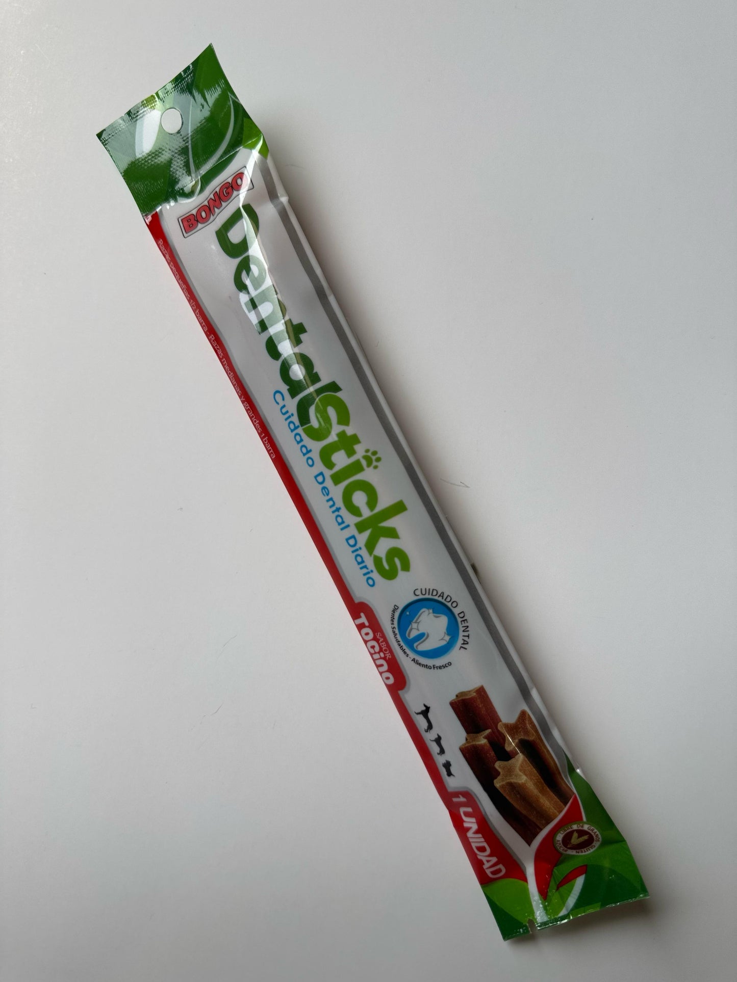 DENTAL STICKS TOCINO y vegetales para el cuidado dental -GLUTEN FREE & GRAIN FREE- 25g