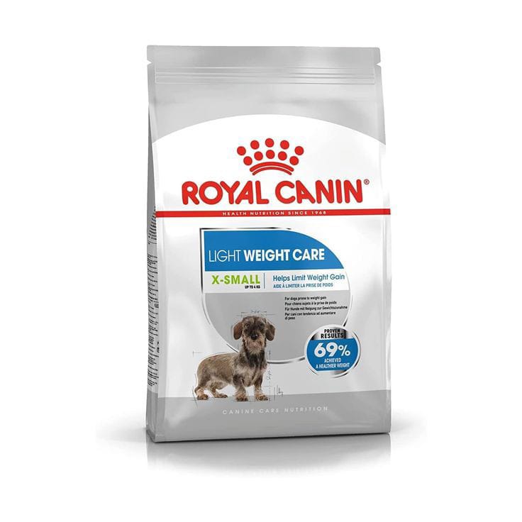 ROYAL CANIN -x-small- adulto light weight care 1.5KG
