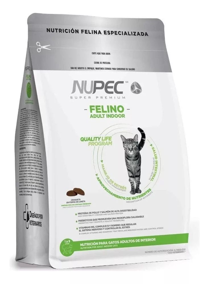 NUPEC gato adulto INDOOR 3.0KG