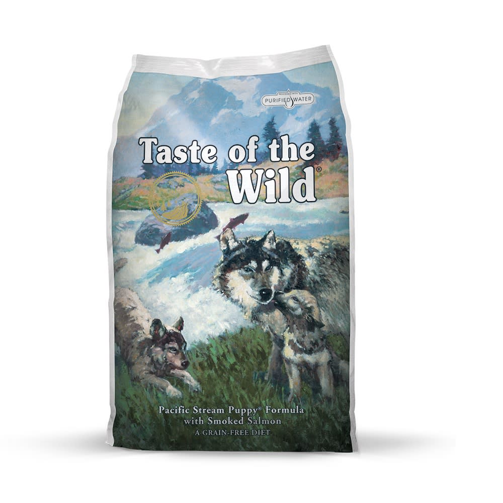 TASTE OF THE WILD fórmula perro cachorro -LIBRE DE CEREALES- 5.6KG