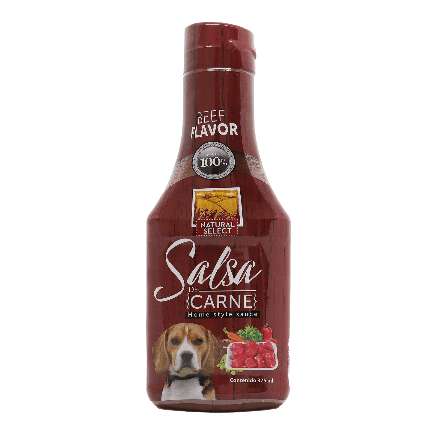 NATURAL SELECT | salsa casera con sabor CARNE 375ML