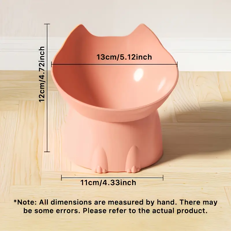 PLATO ELEVADO MULTICOLOR para gato