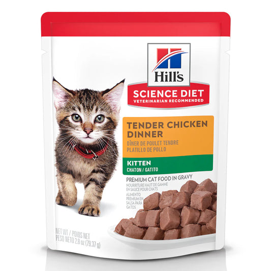 HILL's science diet Tender Tuna Dinner  -alimento húmedo gatito- 2.8 OZ