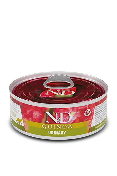 N&D Quinoa Urinary - alimento húmedo - gato adulto - 80.0 Gr
