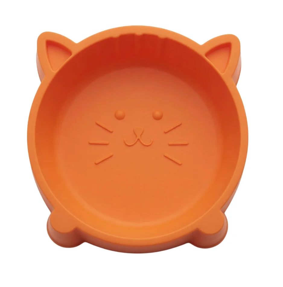 PLATO PLASTICO para gato -variedad de colores-