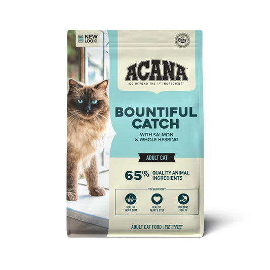 ACANA - Bountiful Catch - with Salmon & Whole Herring - gato adulto 4.0 LB