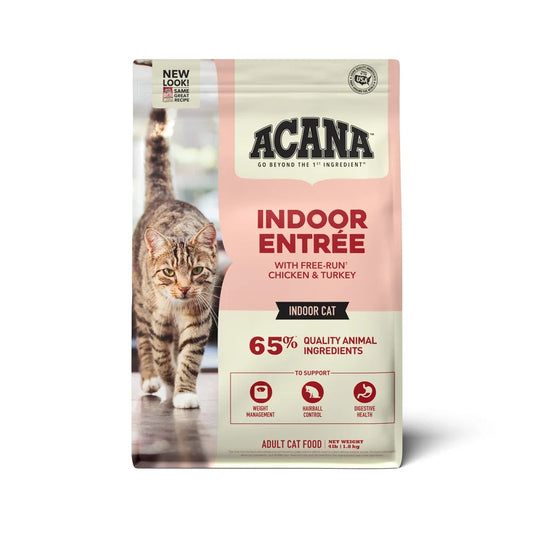 ACANA - Indoor Entreé - Chicken & Turkey - gato adulto 4.0 LB
