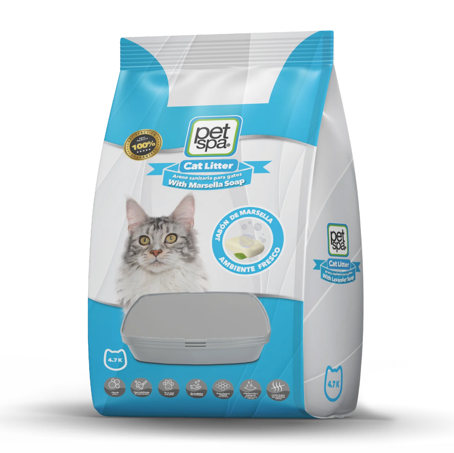 ARENA SANITARIA para gatos | PET SPA MARSELLA 4.7KG