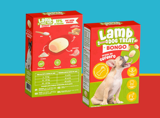 BONGO CORDERO | PREMIOS PARA PERROS para todas las razas y edades 300gr