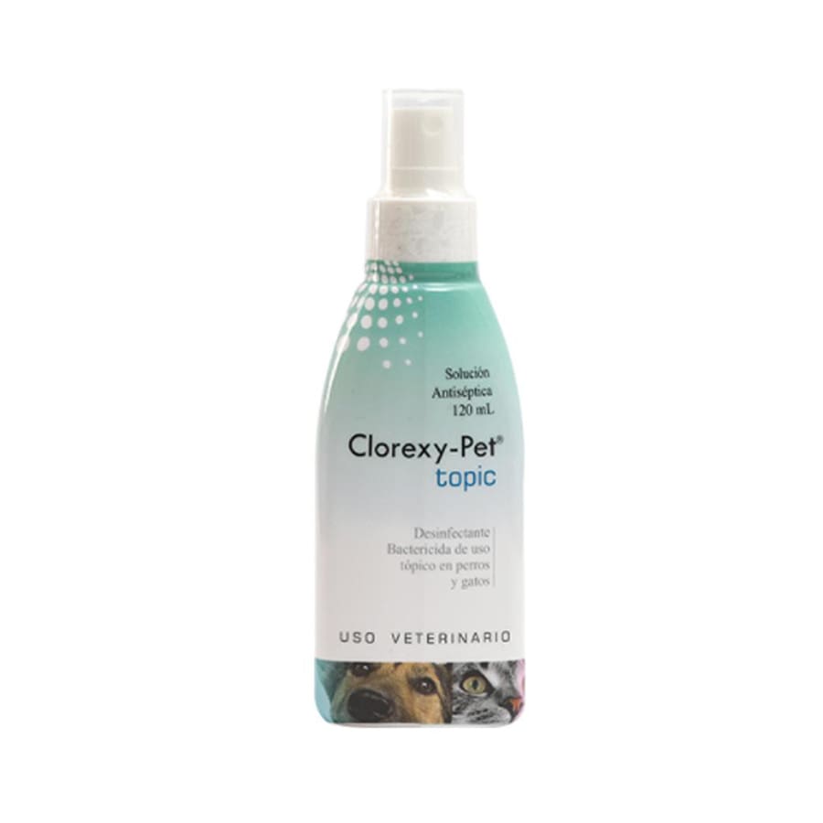 CLOREXY PET | DESINFECTANTE BACTERICIDA USO TOPICO 120ML