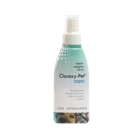 CLOREXY PET | DESINFECTANTE BACTERICIDA USO TOPICO 120ML