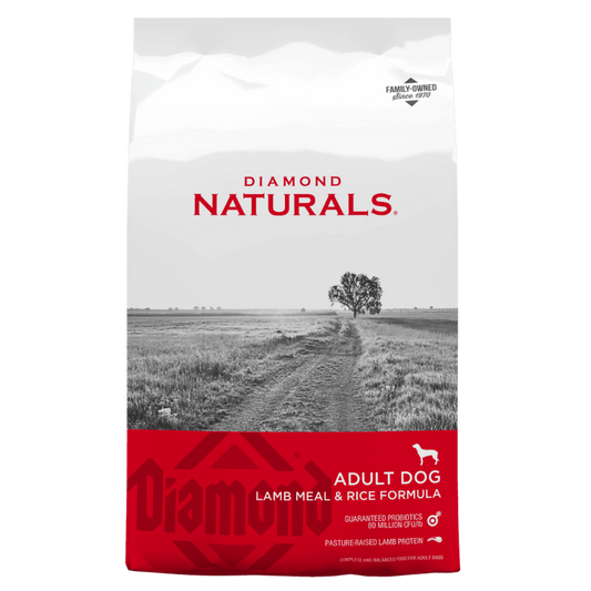 DIAMOND NATURALS fórmula perro adulto -cordero y arroz- 2.0KG