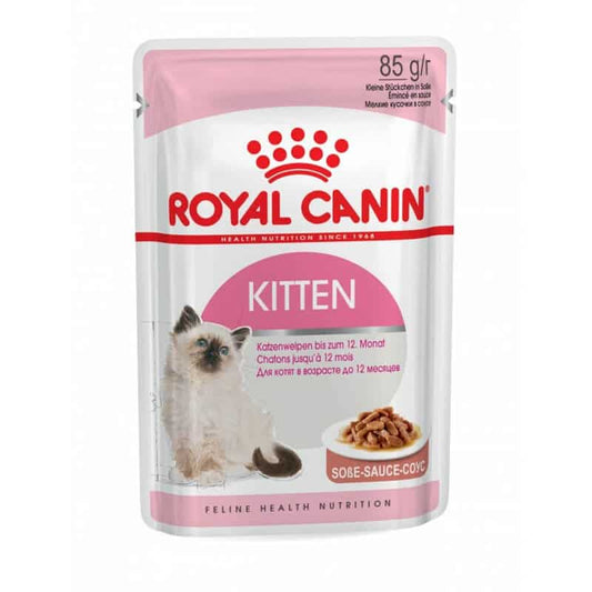 ROYAL CANIN -mbc- KITTEN hasta 12 meses -alimento húmedo- 85 GRAMOS