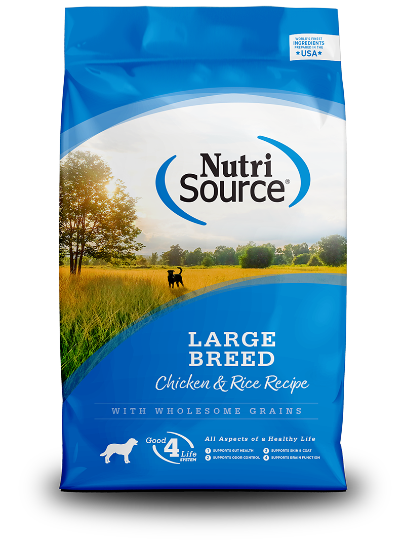 NUTRI SOURCE adulto raza grande -large breed- 26LBS