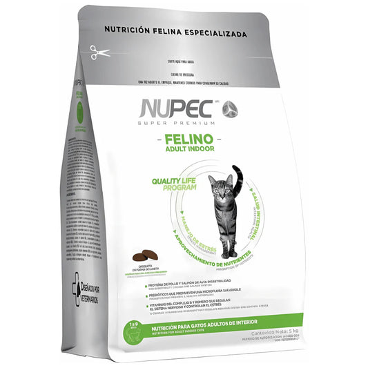 NUPEC gato adulto INDOOR 3.0KG