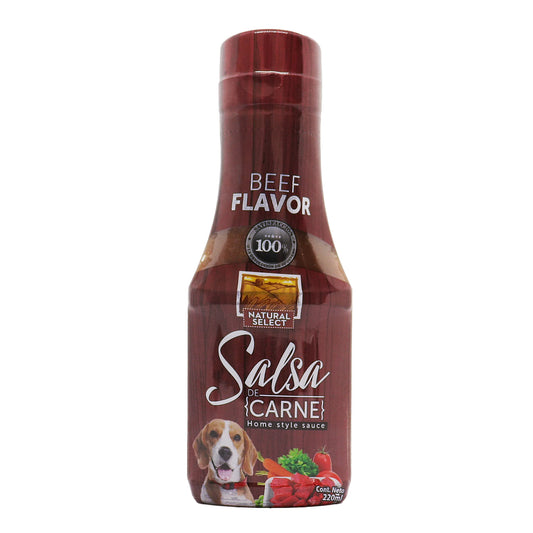 NATURAL SELECT | salsa casera con sabor CARNE 220ML