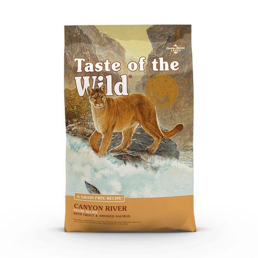 TASTE OF THE WILD formula gato adulto -LIBRE DE CEREALES- 6.6KG