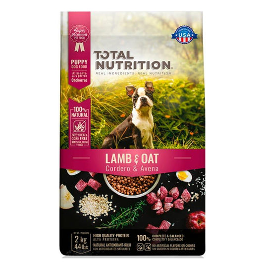 TOTAL NUTRITION -cordero y avena- adulto 4.0KG