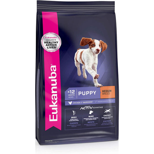 EUKANUBA cachorro raza mediana 15.0KG