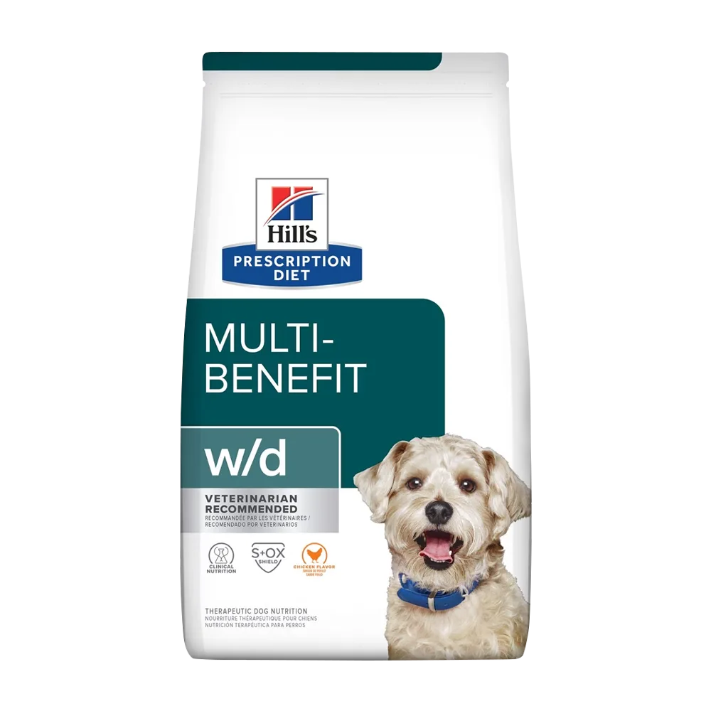 HILL's prescription diet multi benefit W/D perro adulto 8.5LBS