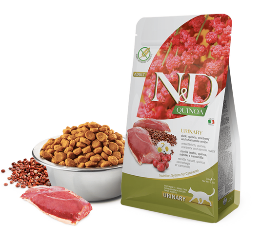 N&D FARMINA -QUINOA- gato adulto urinary 1.5KG