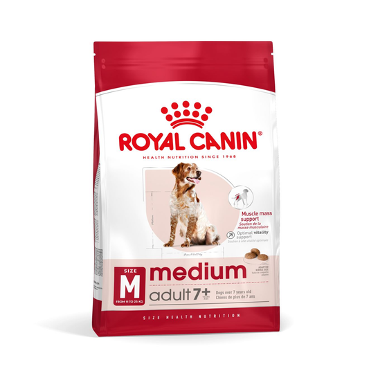 ROYAL CANIN medium adulto 7+ 4.0KG