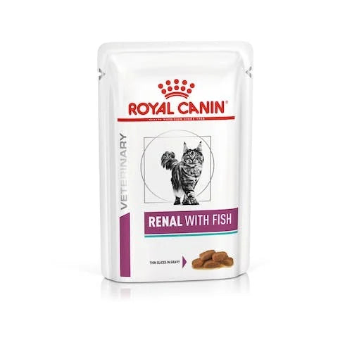 ROYAL CANIN -vet- gato adulto RENAL -alimento húmedo- PESCADO 85GR