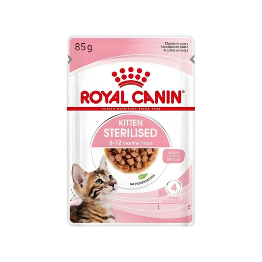 ROYAL CANIN -mbc- gatito esterilizado -alimento húmedo- 85 GRAMOS