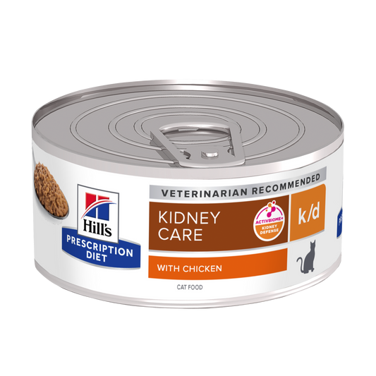 HILL's prescription diet KIDNEY CARE K/D gato adulto -alimento húmedo- 5.5OZ