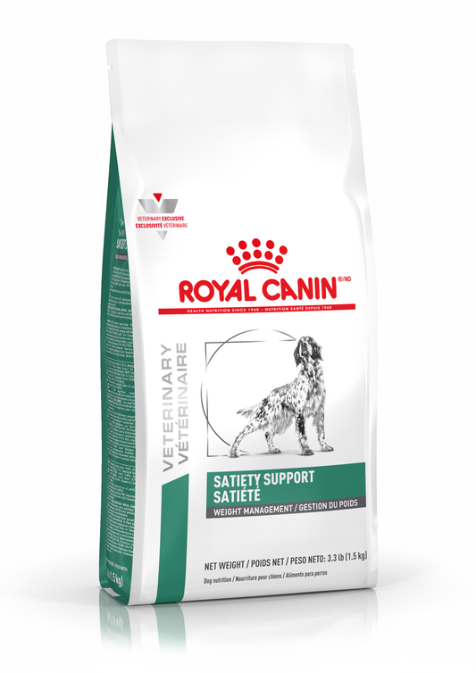 ROYAL CANIN -vet- satiety control de peso perro adulto razas grandes 1.5KG